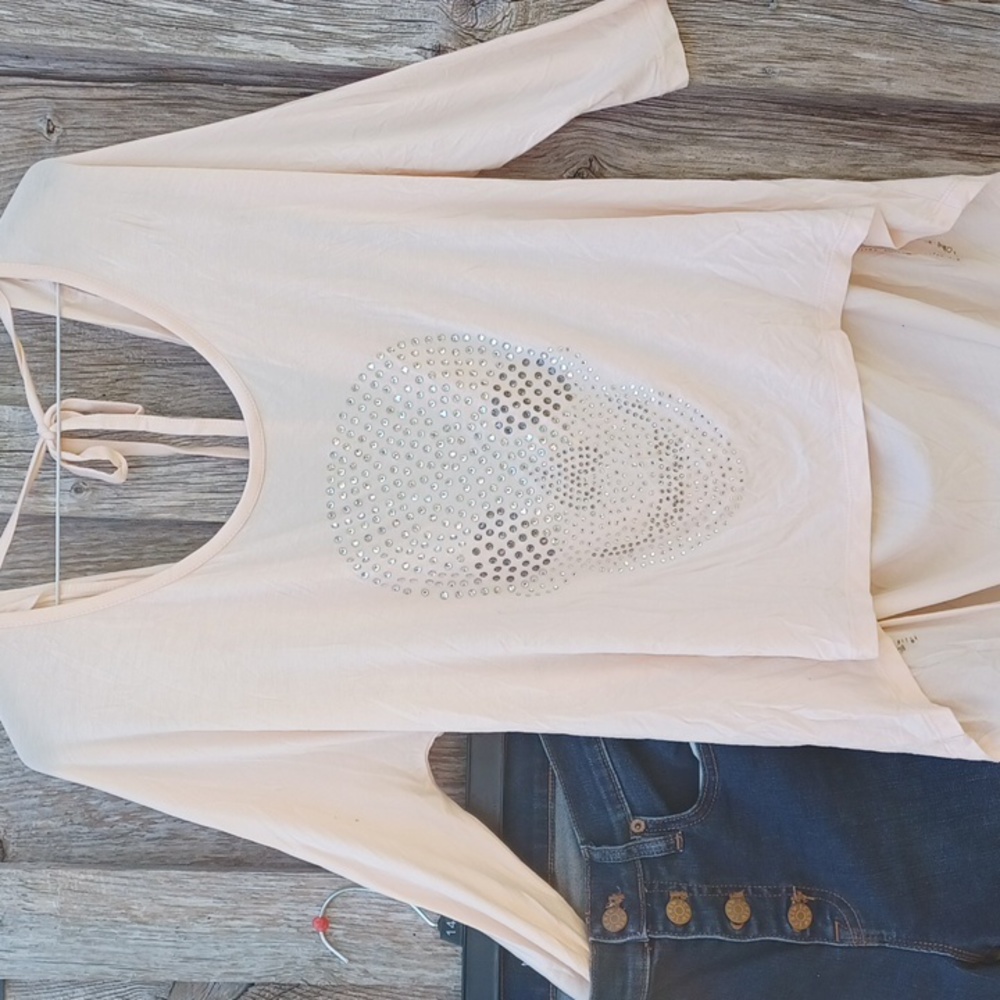 Buffalo D. B. Skull t-shirt, J. Crew Jeans